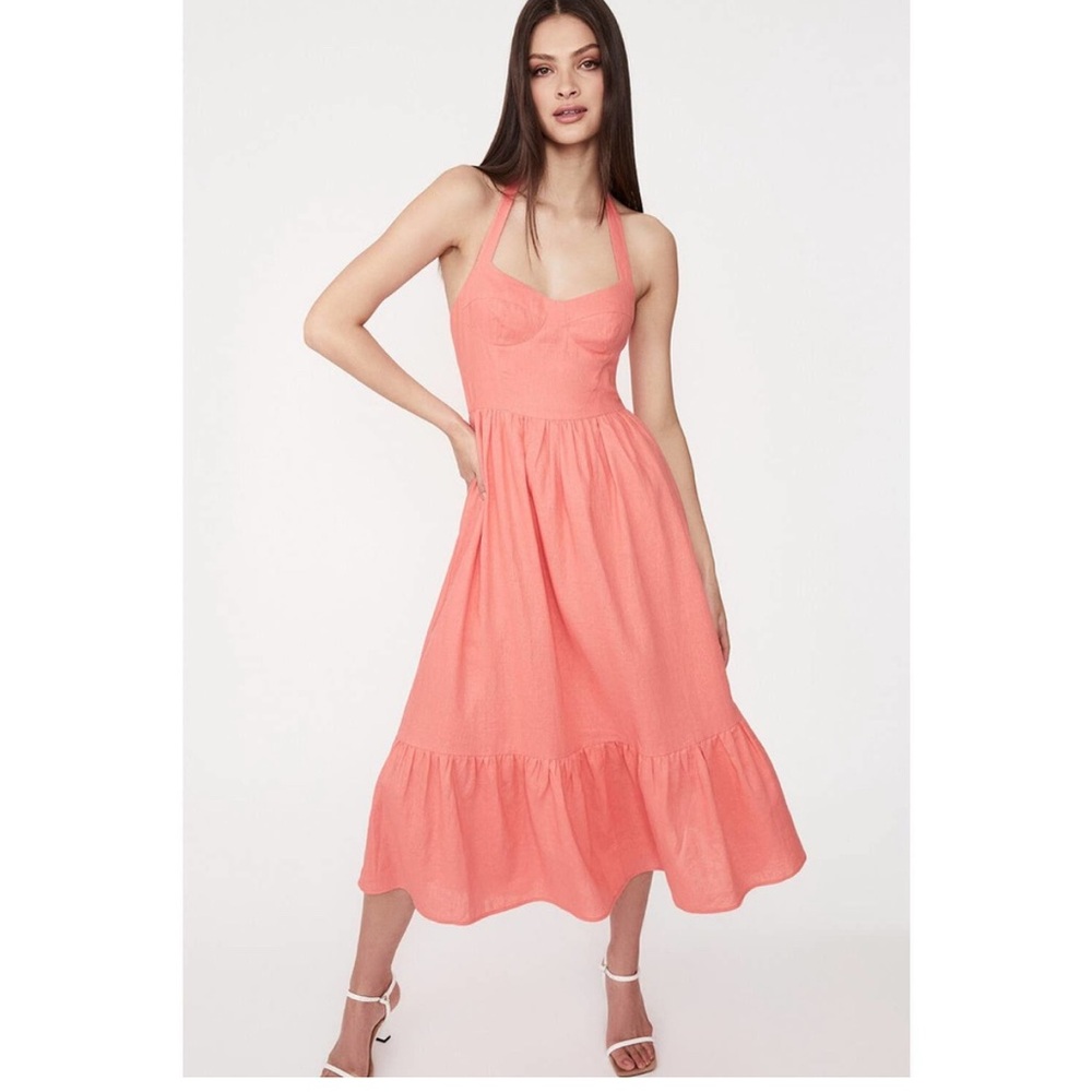 Anthropologie Bardot RiRi Melon Dress size XL